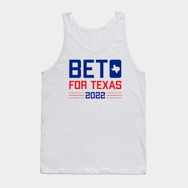 Beto for Texas Govenor 2022 Tank Top by stuffbyjlim